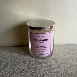 New White Barn Champagne Toast Candle 8ounces